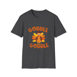 Gobble Gobble Turkey T-Shirt — Cute Thanksgiving Tee for Kids & Adults