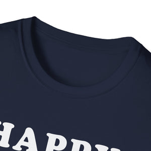 Happy Thanksgiving Turkey T-Shirt — Cute Holiday Tee for Family Gatherings  Unisex T-Shirt
