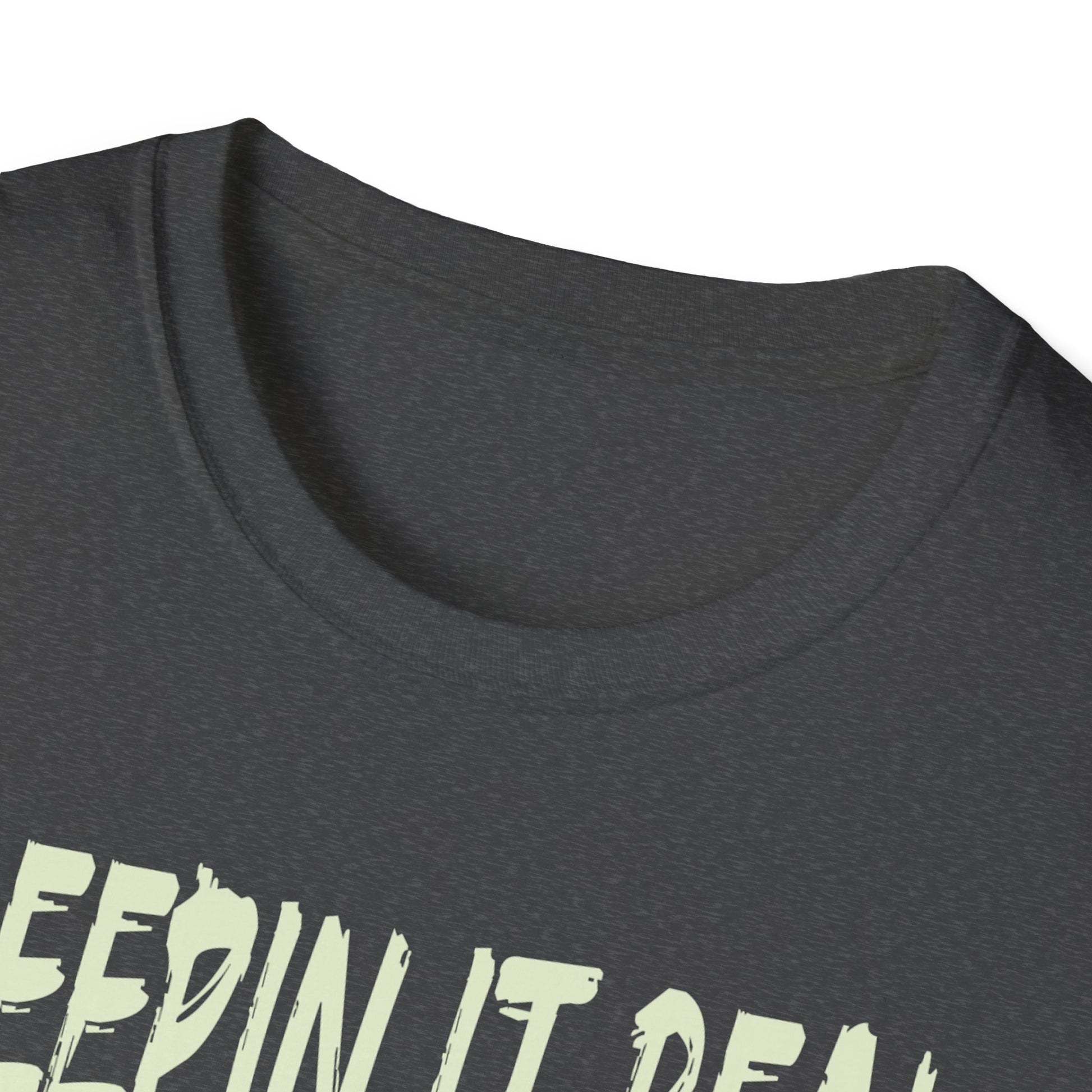 Creepin It Real_ Halloween Costume_ Halloween Pun Tee Unisex Softstyle T-Shirt