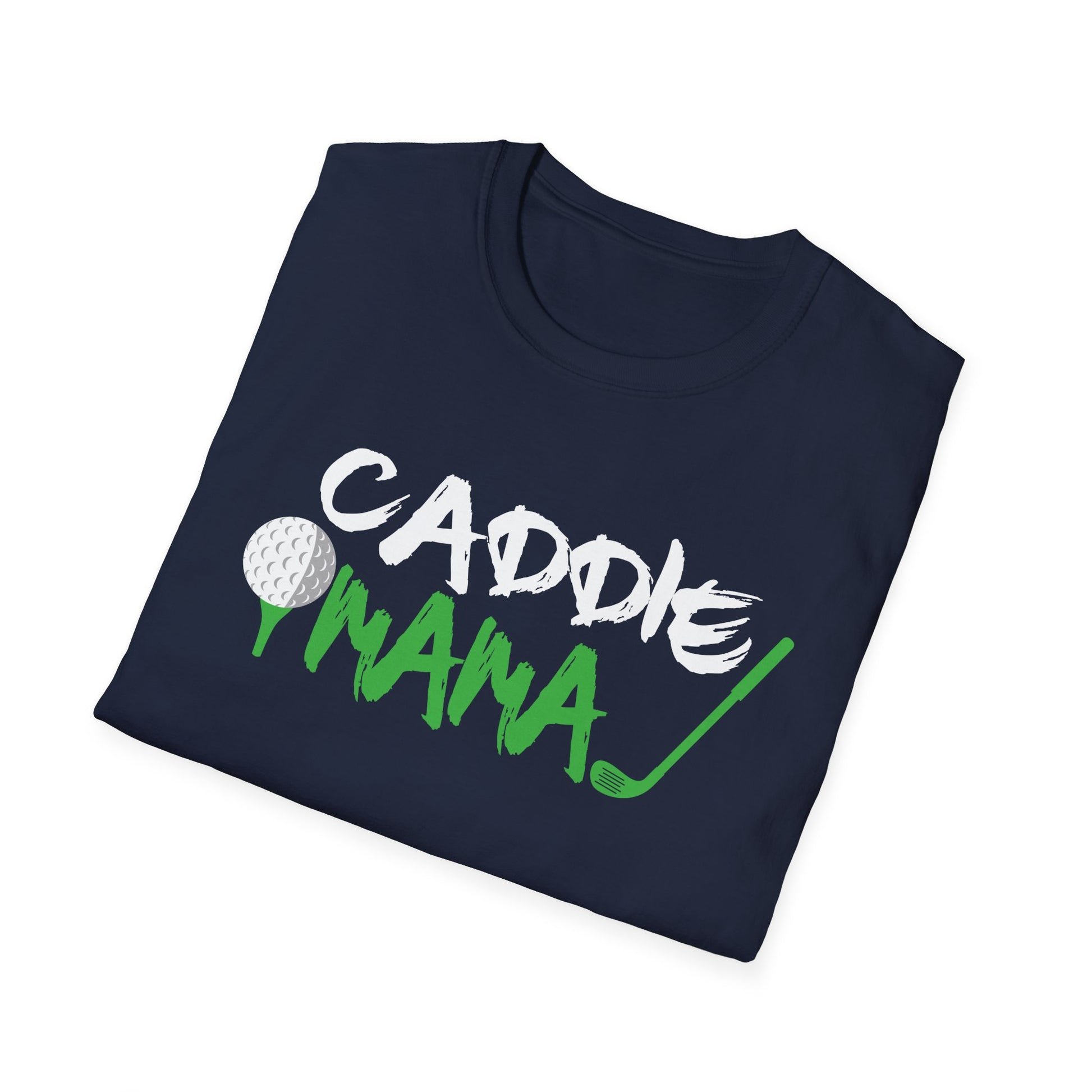 Caddie Mama Golf T-Shirt — "Caddie Mama" Graphic Tee for Golf Moms