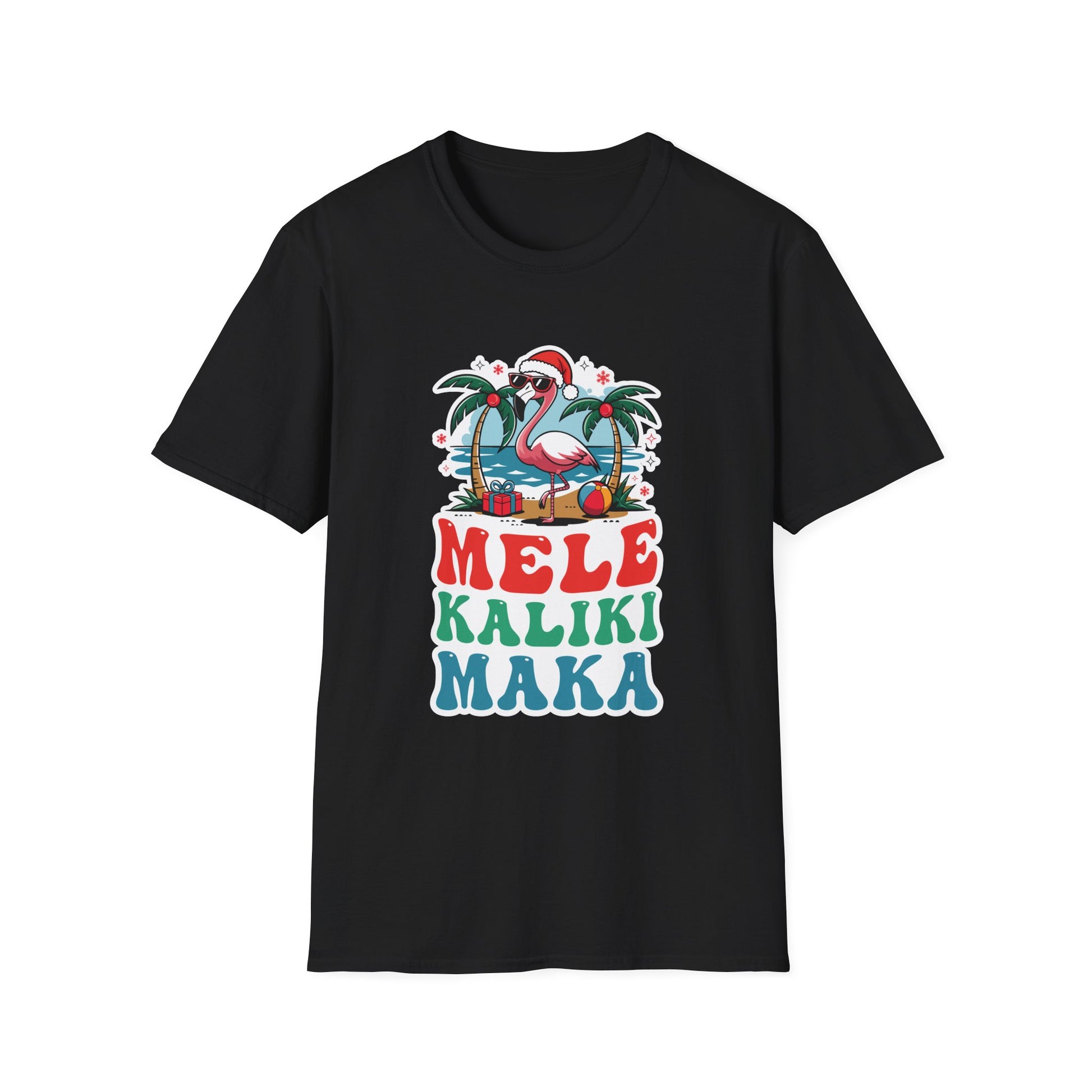 Mele Kalikimaka Shirt For Women Hawaiian Hawaii Christmas T-Shirt
