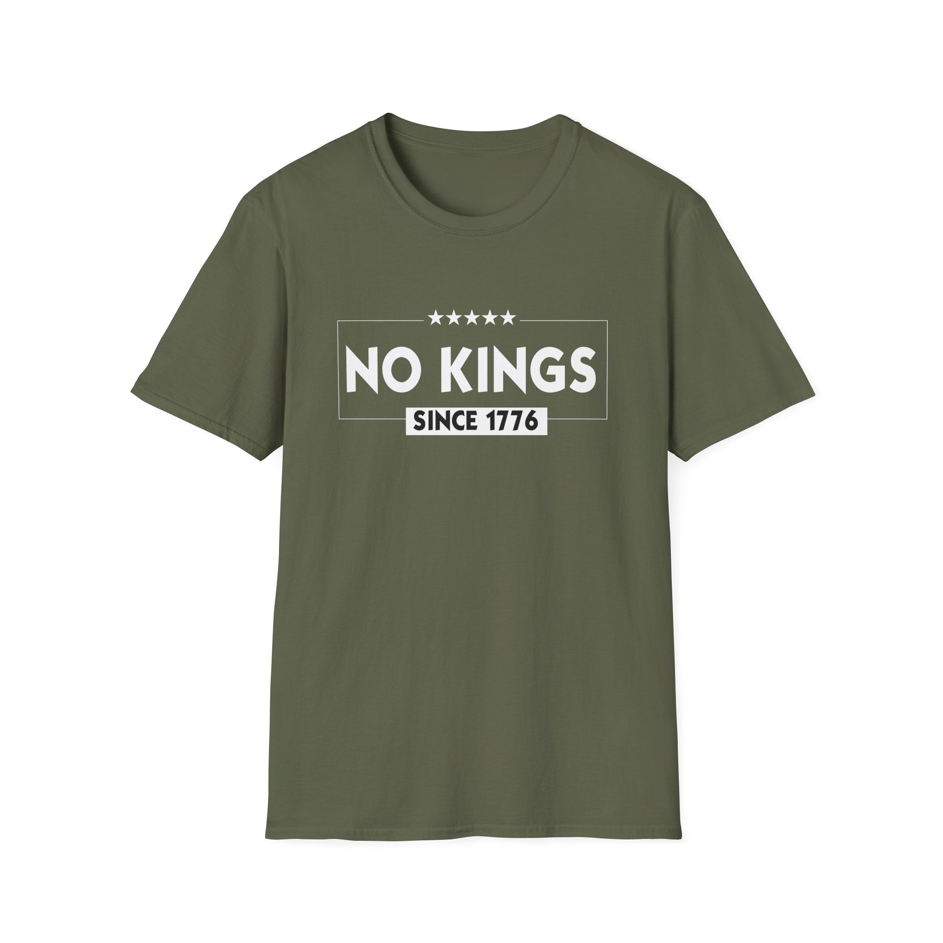 T-Shirt — "No Kings Since 1776" Patriotic Independence Day Tee