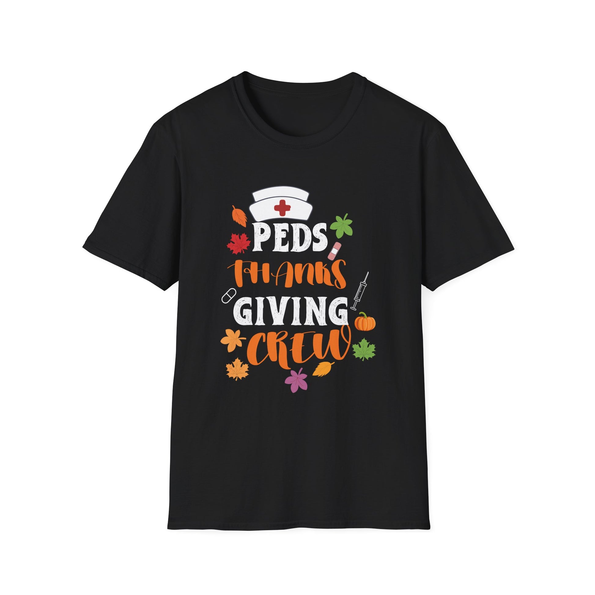 Peds Nursing Thanksgiving Crew T-Shirt