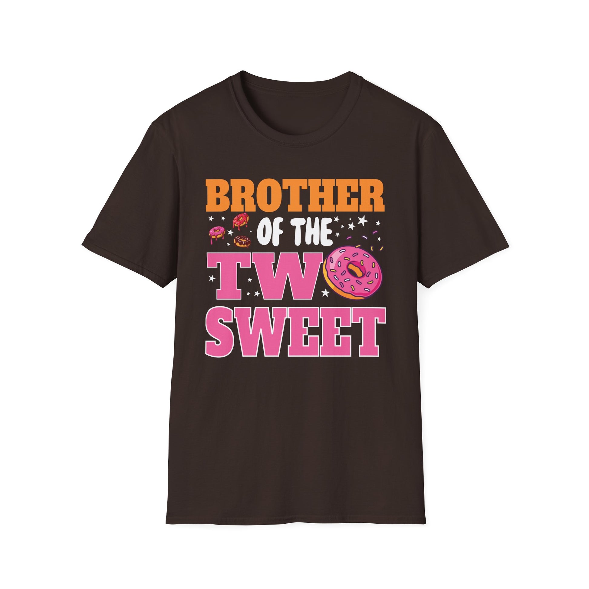 Brother of the Two Sweet Birthday T-Shirt – Donut 2nd Birthday Tee