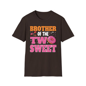 Brother of the Two Sweet Birthday T-Shirt – Donut 2nd Birthday Tee