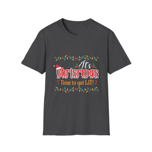 Rabbit Christmas Family Bunny Christmas Hoppy Christmas T-Shirt-productor-mockup