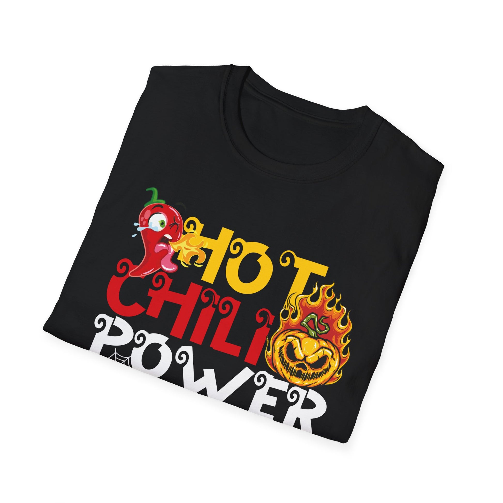 hot chili powder halloween costume matching halloween TeeUnisex Softstyle T-Shirt