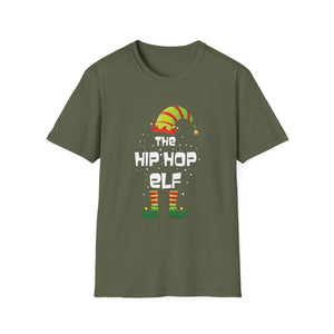 Hip-Hop Elf T-Shirt — Funny Christmas Elf Holiday Tee