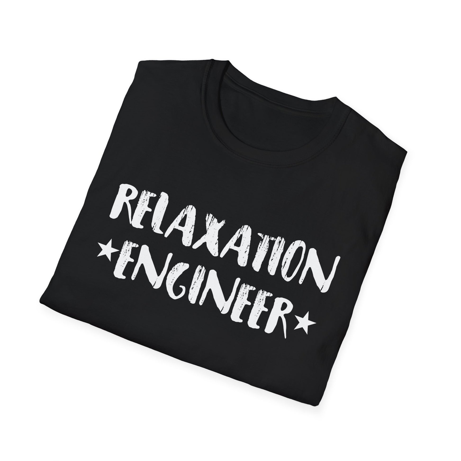 Relaxation Engineer T-Shirt — Funny Spa & Self-Care Shirt for Massage Therapists