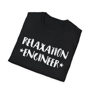 Relaxation Engineer T-Shirt — Funny Spa & Self-Care Shirt for Massage Therapists