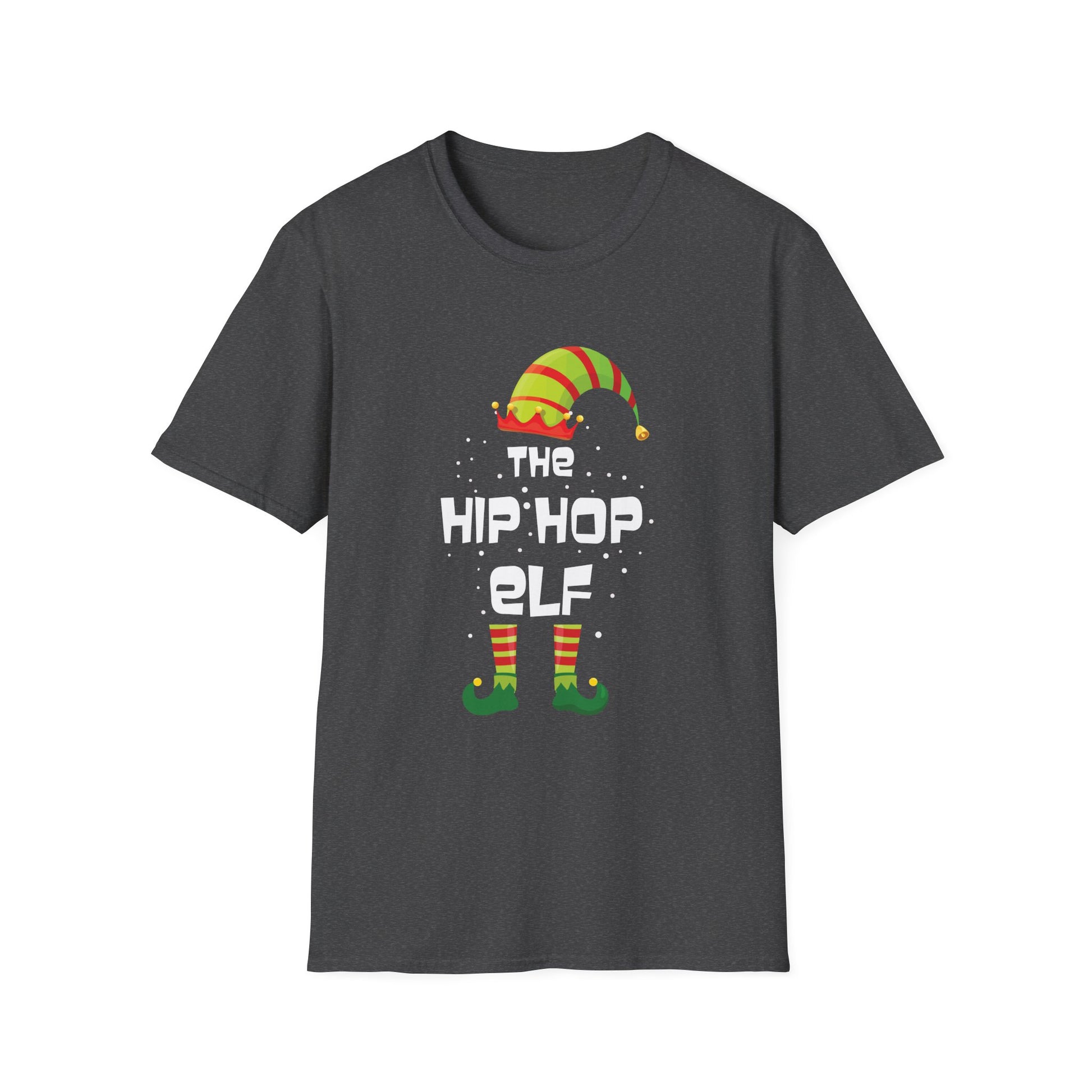 Hip-Hop Elf T-Shirt — Funny Christmas Elf Holiday Tee