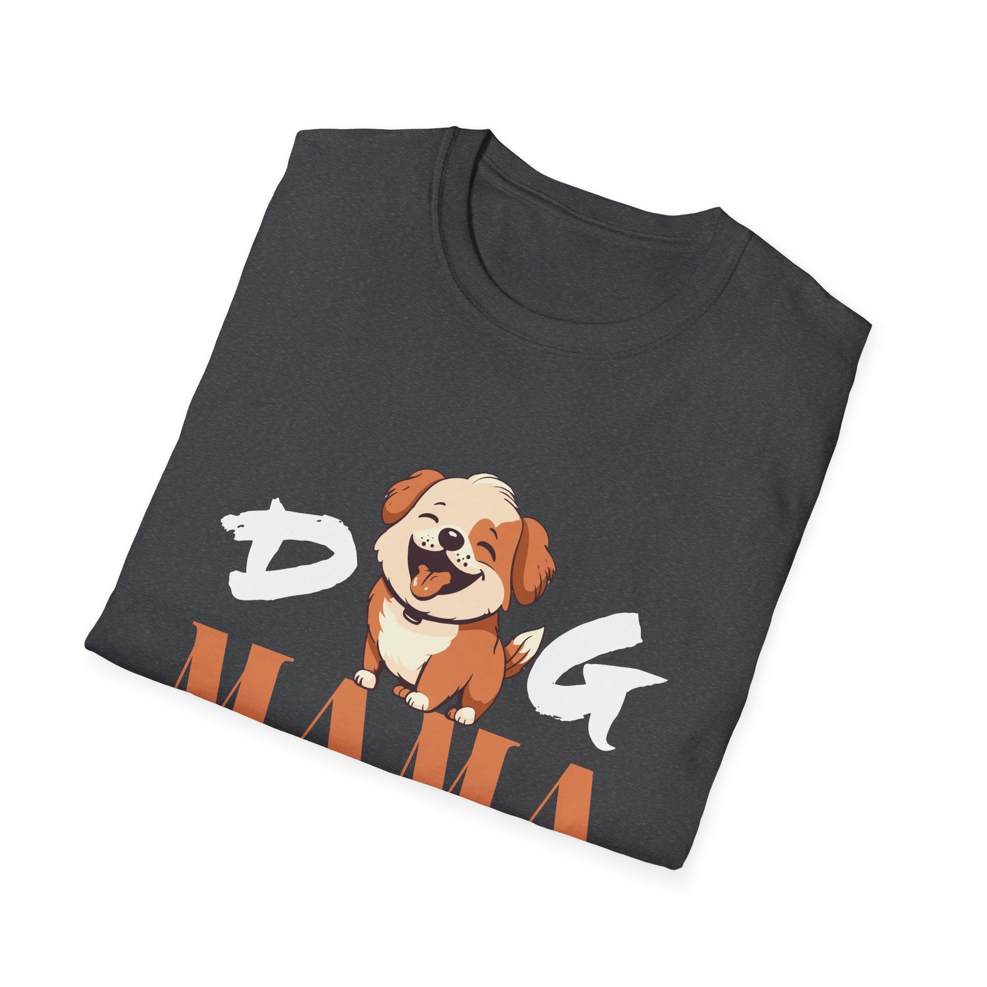 Dog Mama Happy Mother's Day Gifts For Dogs Lover Pet Mom Dad Unisex T-Shirt