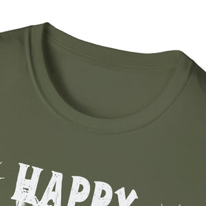 Happy Halloween Raccoon T-Shirt — Cute Ghost Costume Pumpkin Tee