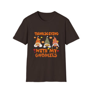 Thanksgiving Gnomies Unisex T-Shirt