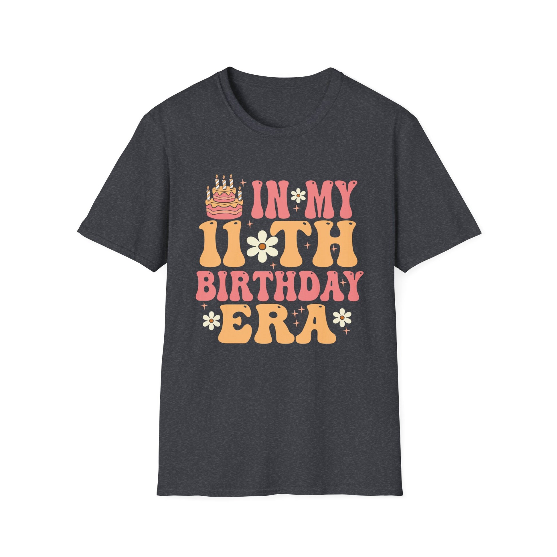In My 11th Birthday Era Girl Gifts Eleven Bday 11 Year Old Unisex T-Shirt
