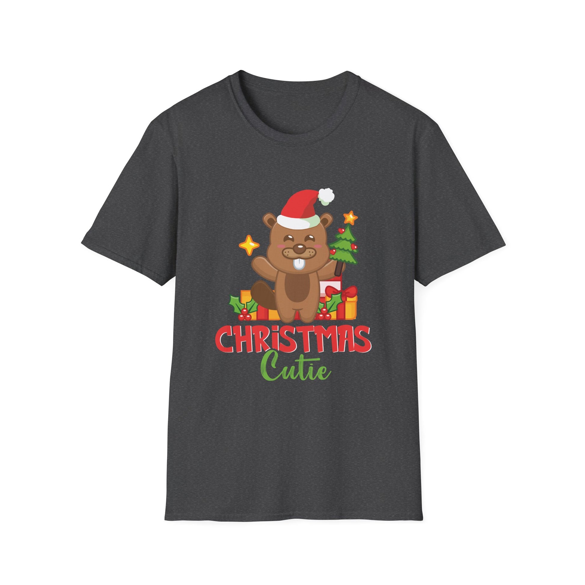 Beaver Christmas Cutie Beaver Christmas Unisex T-Shirt