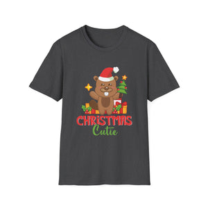 Beaver Christmas Cutie Beaver Christmas Unisex T-Shirt