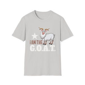 Unisex G.O.A.T. T-Shirt, Funny Goat Shirt, Animal Lover Gift, Casual Tee, Birthday Present, Goats Gift