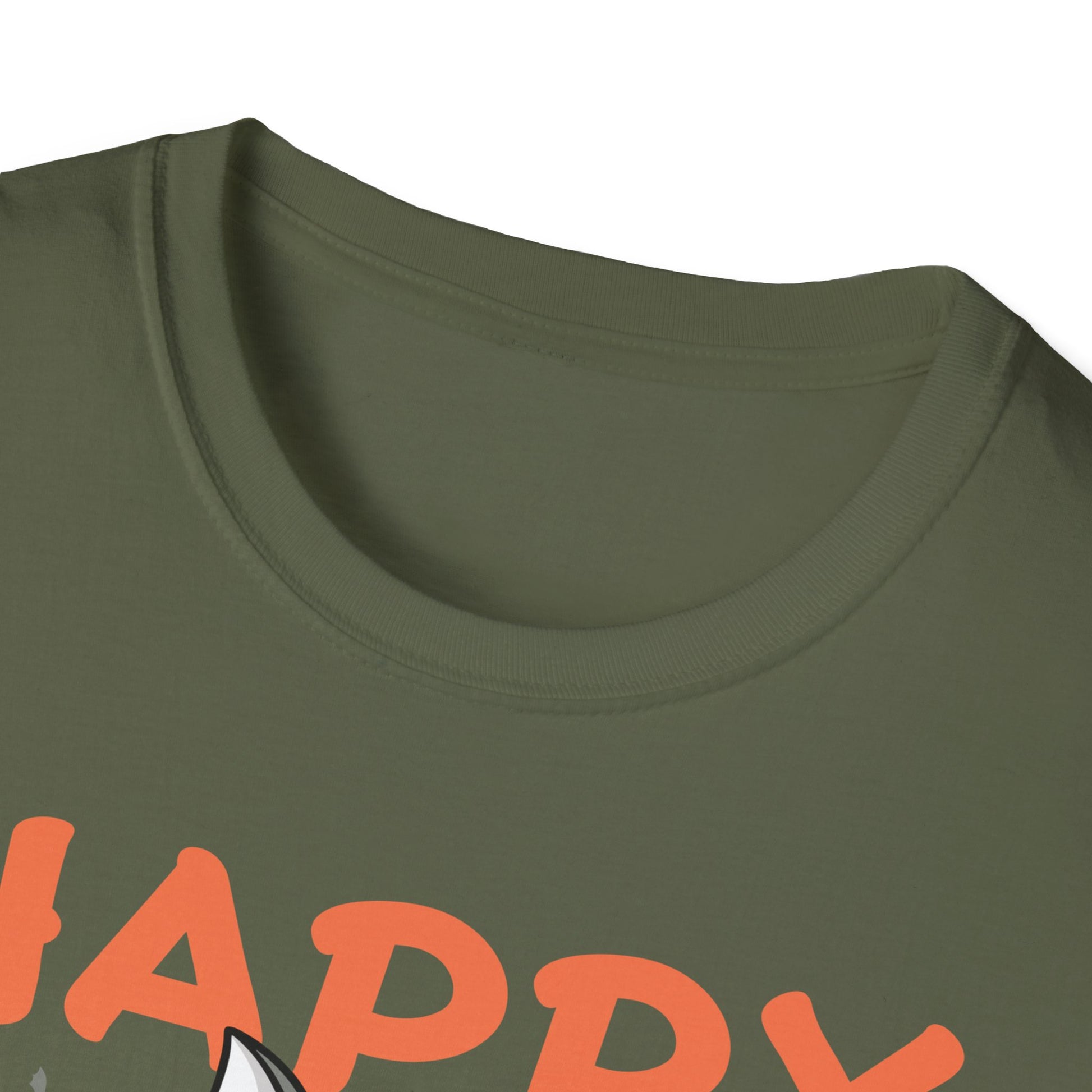 Happy Halloween Husky T-Shirt — Cute Spooky Dog Pumpkin Tee