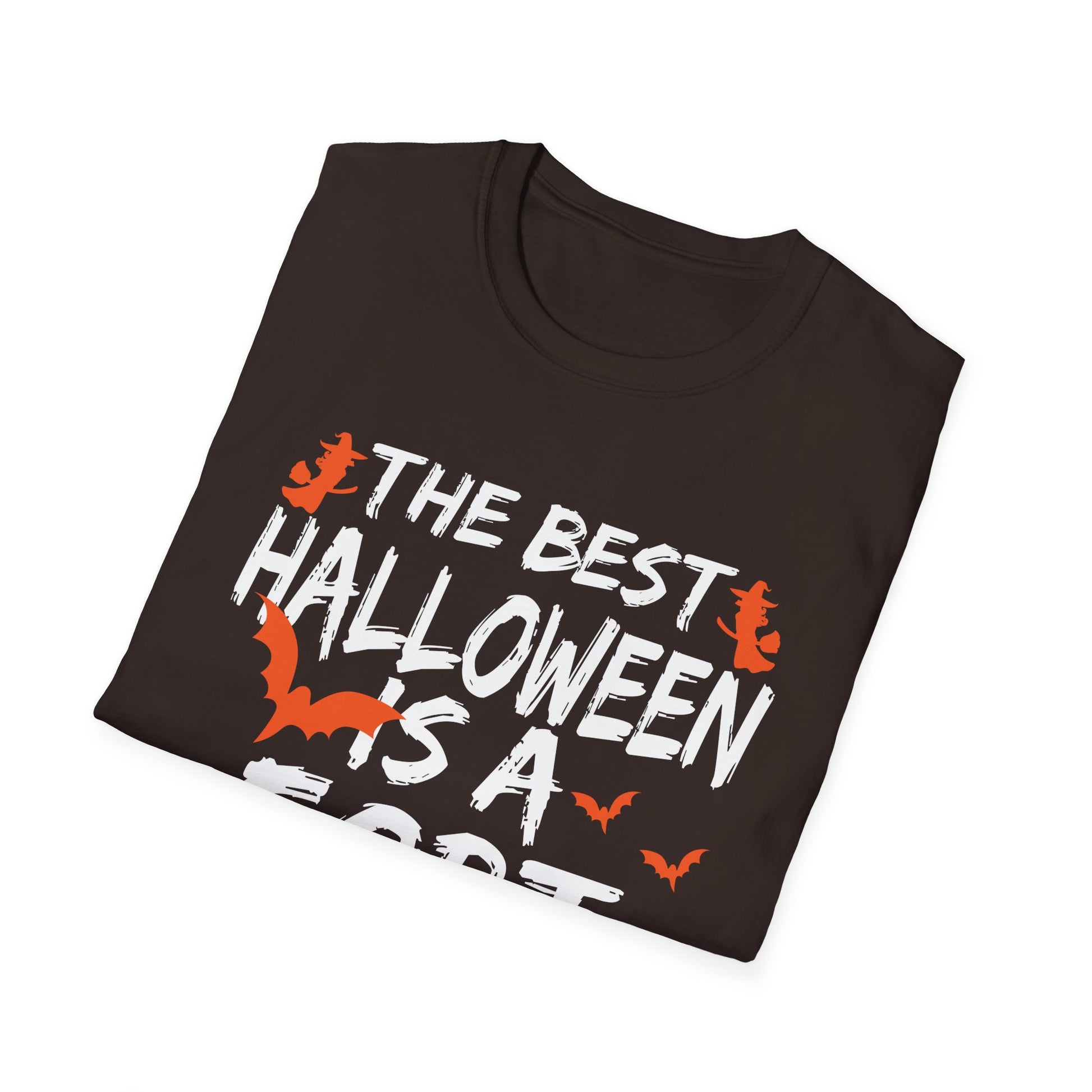 Halloween Fort T-Shirt — "The Best Halloween Is A Fort" Kids & Family Costume Tee