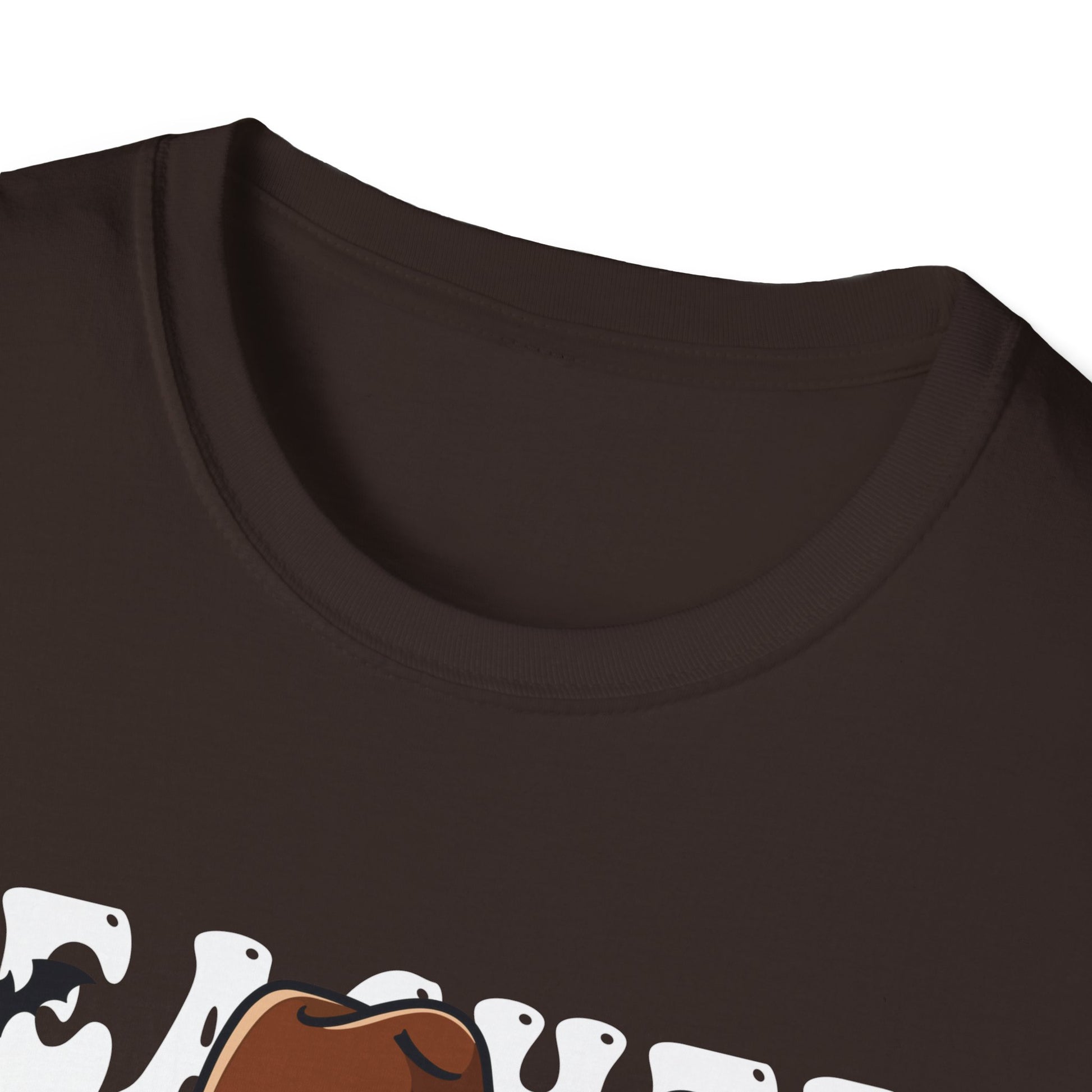 Teacher Ghost Thanksgiving T-Shirt — Cute Pilgrim Ghost Holding Pencil Tee for Educators