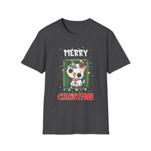 Christmas Panda T-Shirt — Merry Christmas Cute Holiday Tee