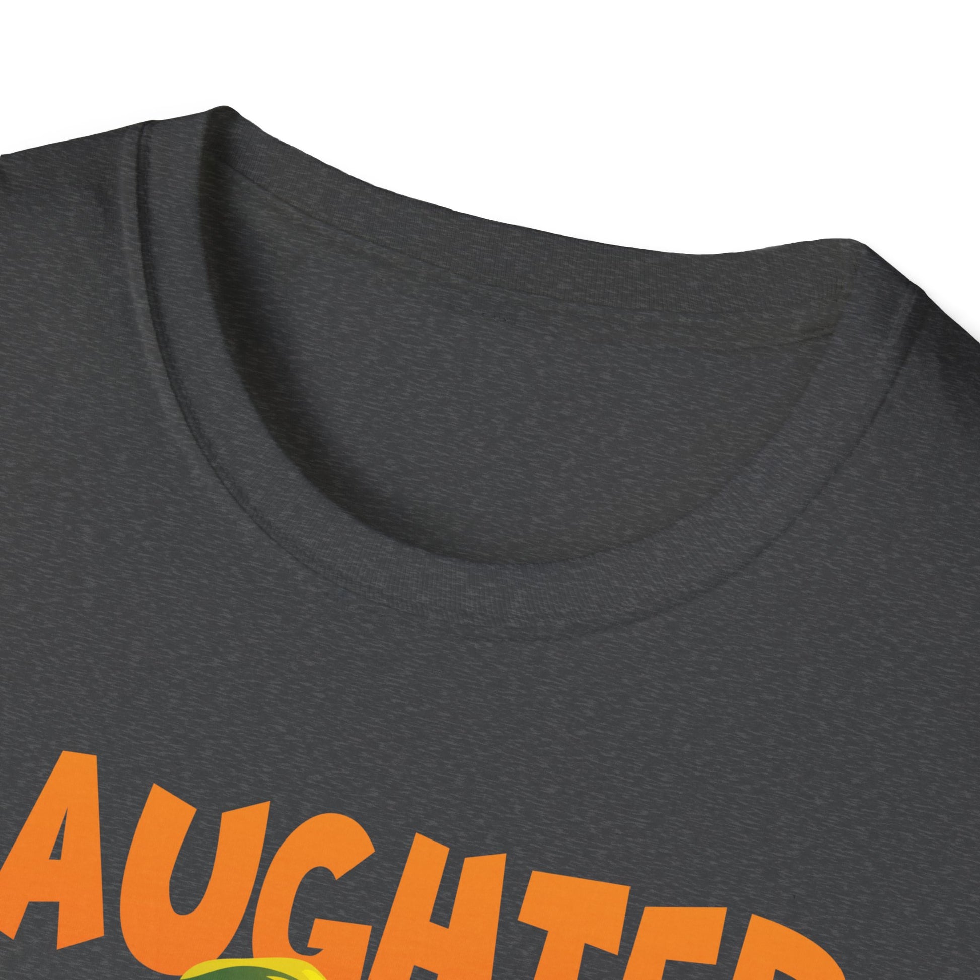 Daughter Halloween Costume Funny Pumpkin Family Halloween Tee Unisex Softstyle T-Shirt