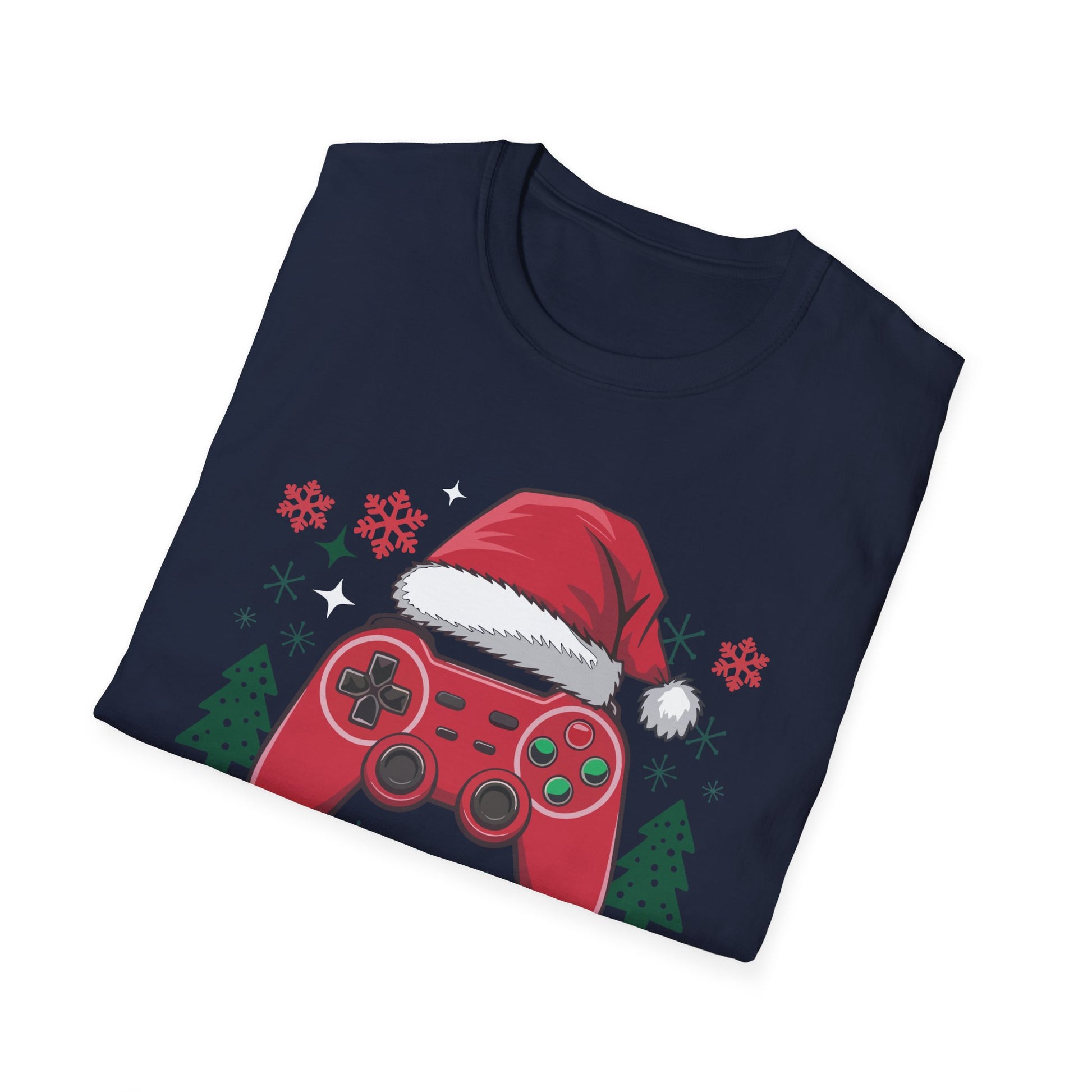 Christmas Gamer T-Shirt — Santa Controller Holiday Tee