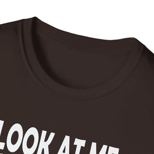 Look at Me Being Festive and Shit Christmas Pun Beer Drinker Unisex T-Shirt