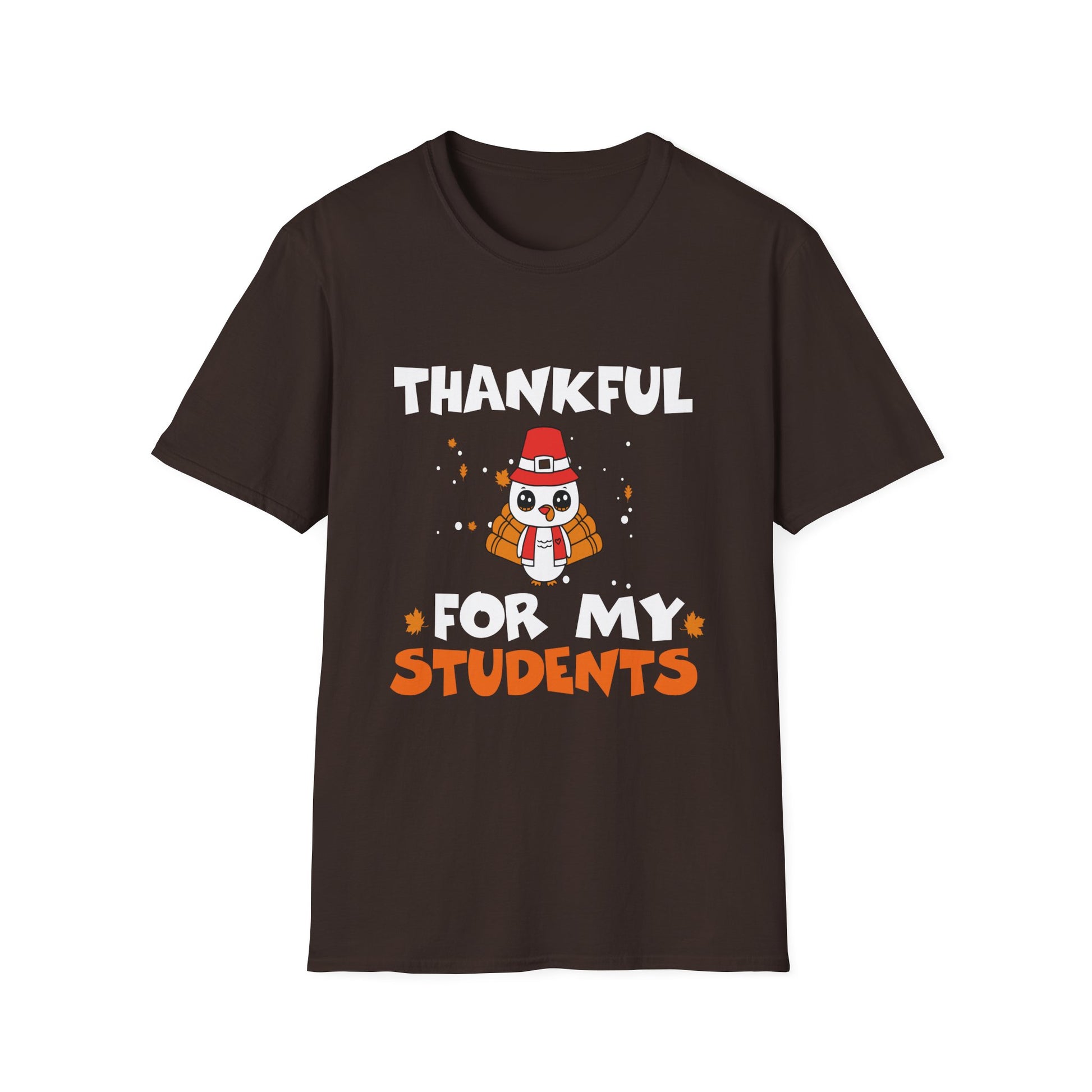 Thankful For My Students T-Shirt — Cute Thanksgiving Teacher Tee