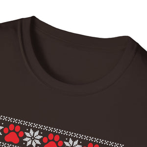 Sock Monkey Christmas Ugly Christmas Sweater Unisex Softstyle T-Shirt