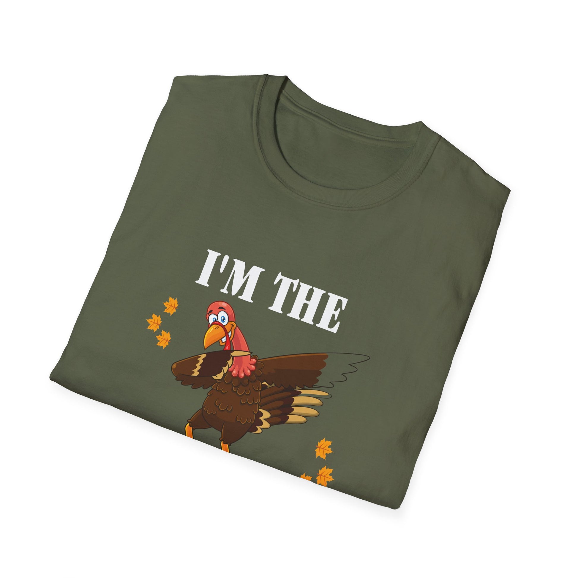 I’m The Running Turkey T‑Shirt — Funny Thanksgiving Turkey Shirt