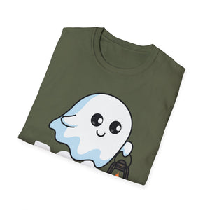 Halloween Ghost T-Shirt — Cute “Boo” Lantern Tee