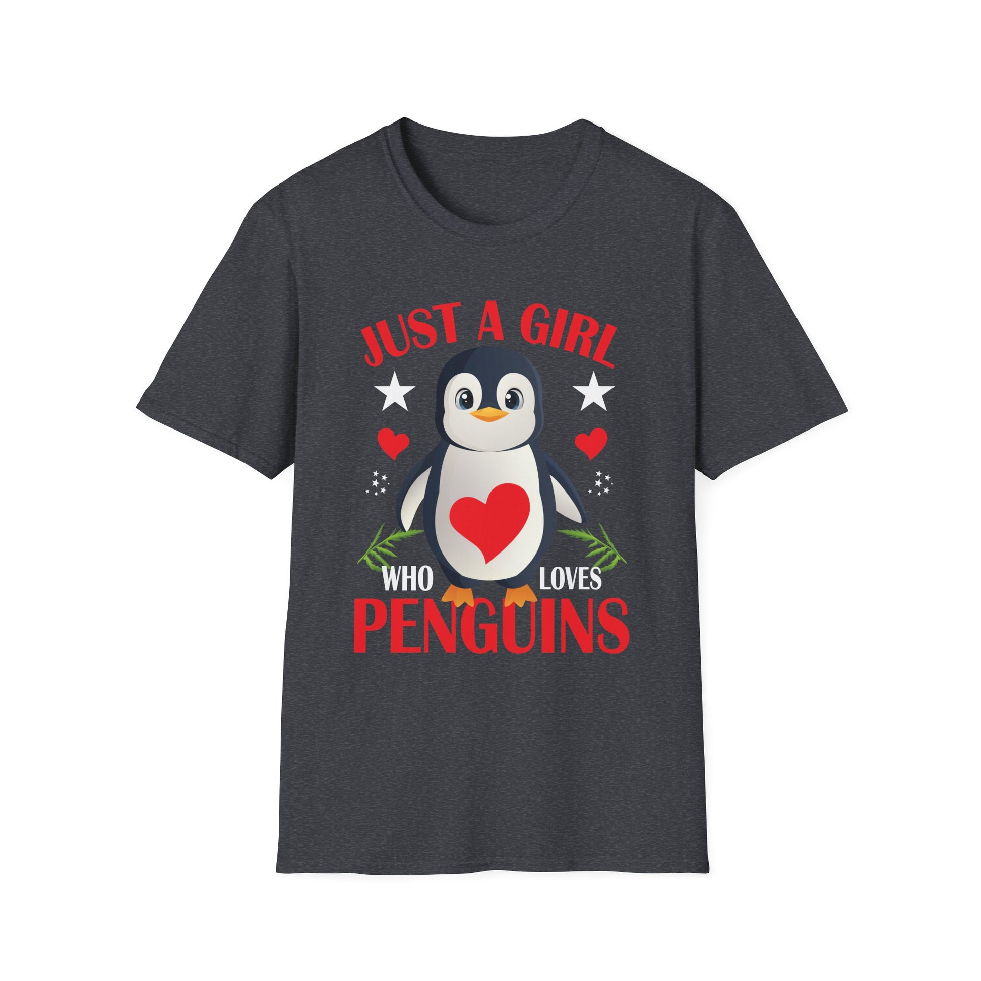 Funny Penguin Animal Just A Girl Who Loves Penguins Unisex T-Shirt